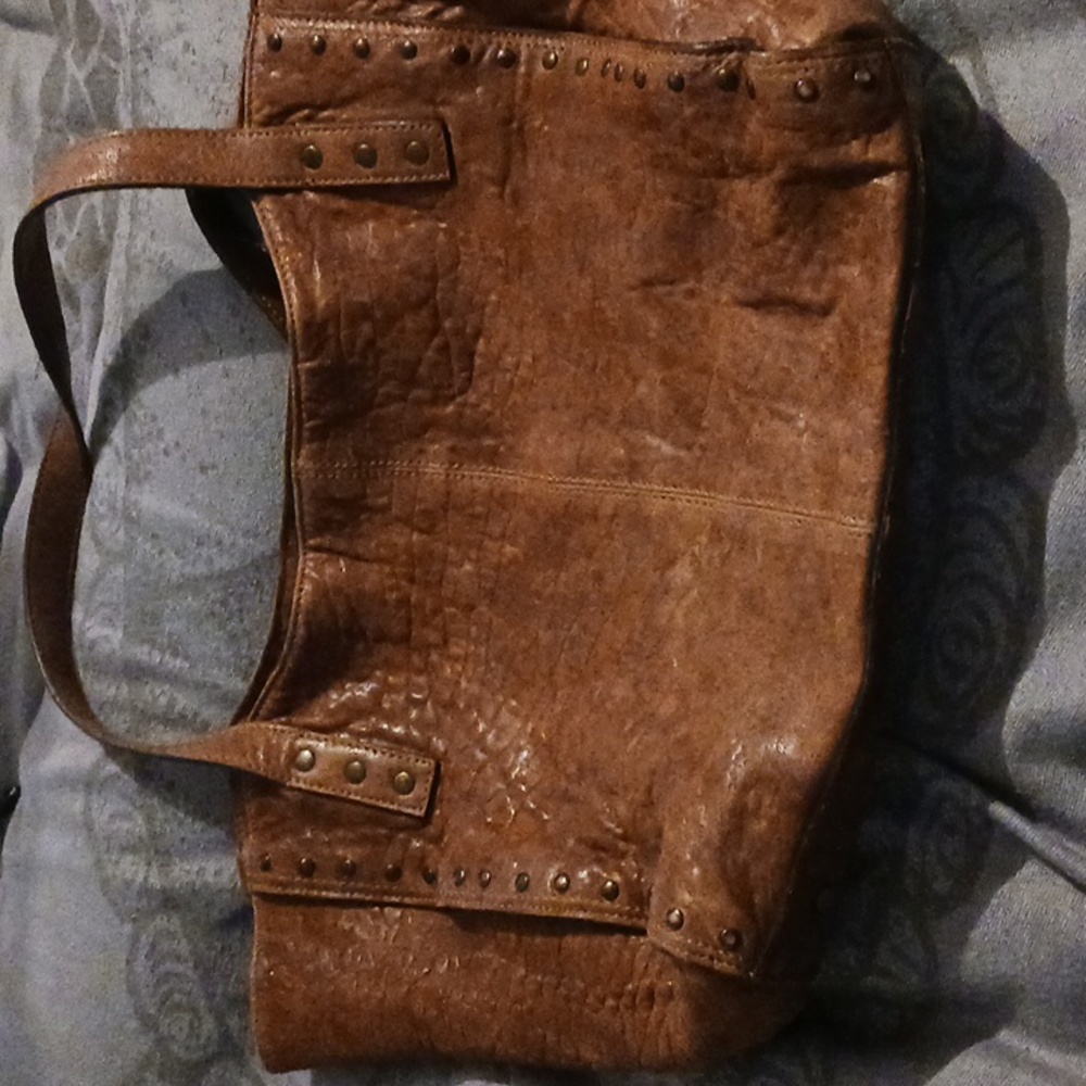 Johnny Was toska Italian leather tote!